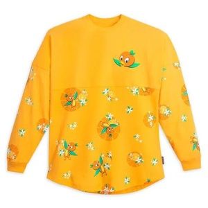 Disney Orange Bird Yellow Long Sleeve Tee